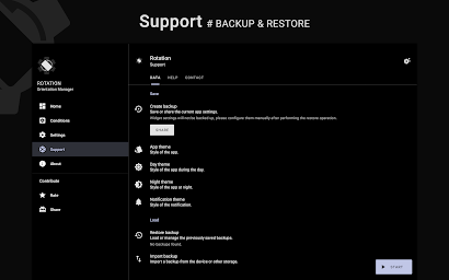 Rotation | Orientation Manager