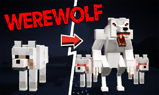 Werewolf Mod for Minecraft PE  Addon MCPE 1 APK + Mod (Unlimited money) untuk android