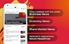 screenshot of The Economic Times: Sensex, Market & Business News