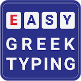 Easy Greek keyboard & Typing icon