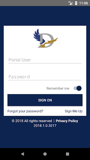 Android application Darst Connection screenshort