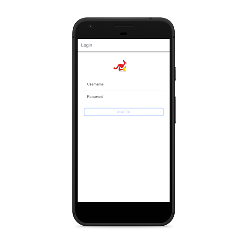 Android application Kangourou Checkin screenshort