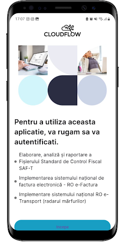 Android application CloudFlow mobile screenshort