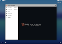 screenshot of Amazon WorkSpaces