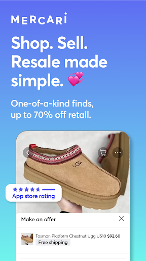 Screenshot of Mercari: Buy and Sell App