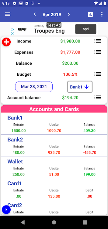Personal Expenses - 6.1.0 - (Android)