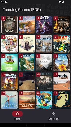 Android application Board Game Companion screenshort