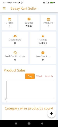 Eeazy Kart Seller Screen 3