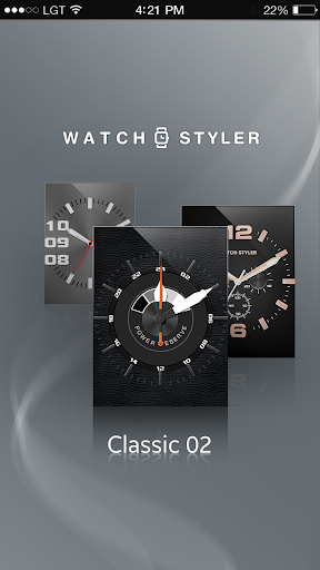 Android application Watch Face Gear S - Classic2 screenshort