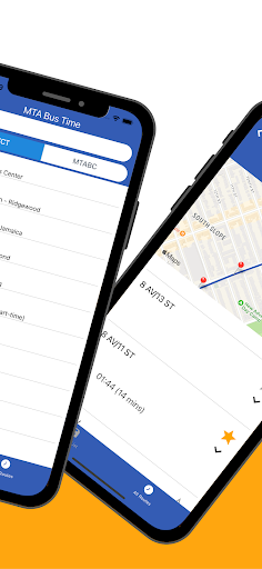 New York Bus Arrival Time Screen 2