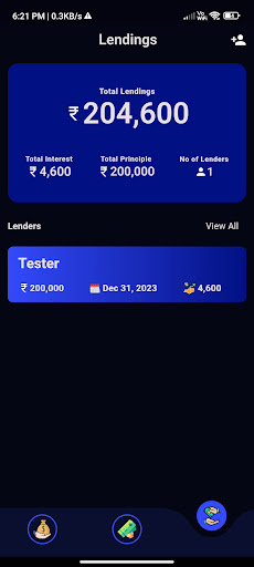 Android application Village Interest Manager screenshort