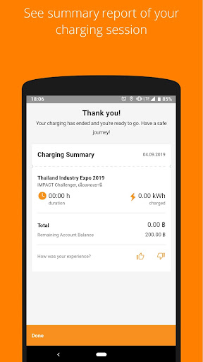 Android application EVolt screenshort