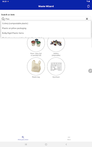 SOCRRA Waste Wizard Screen 3