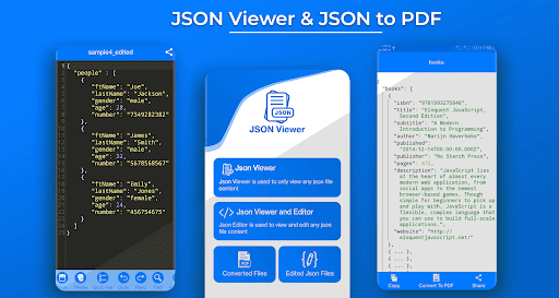 Android application JSON Viewer: JSON Reader screenshort