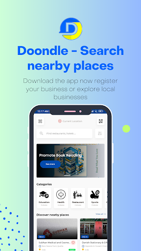 Android application Doondle - Local Businesses screenshort