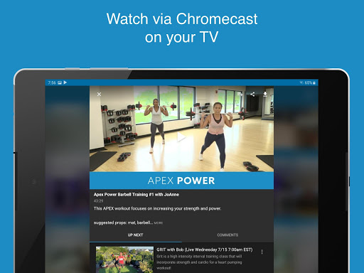 Screenshot of Onelife Anywhere on Demand Fit