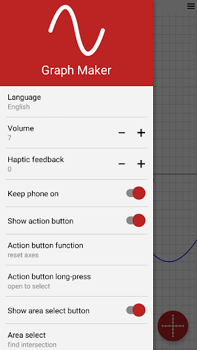 Screenshot of Graph Plotter