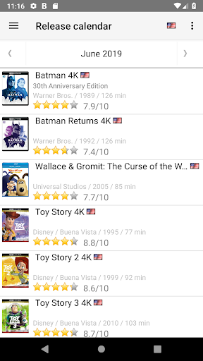 My Movies by Blu-ray.com Screen 3