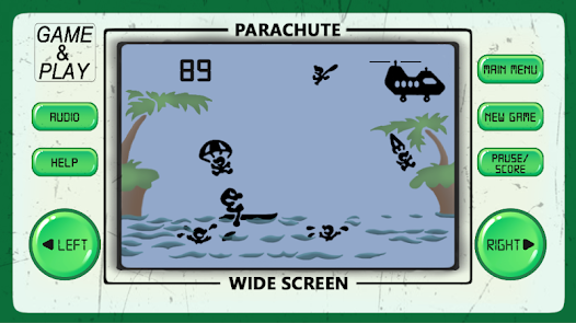 PARACHUTE: 80s arcade games - Apps on Google Play
