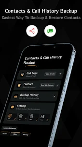 Contacts & Call History Backup
