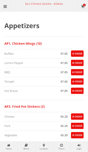 Sus Chinese Cuisine Atlanta Screen 2