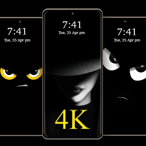 Black Wallpapers HD / 4K logo