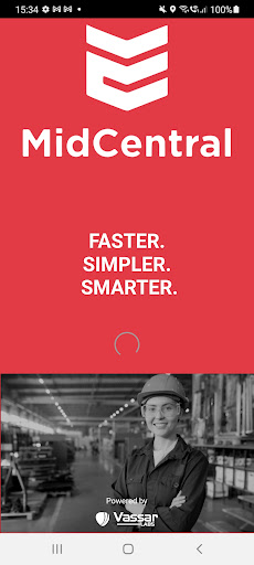 Android application MidCentral screenshort