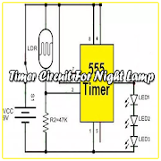 Timer Circuit For Night Lamp