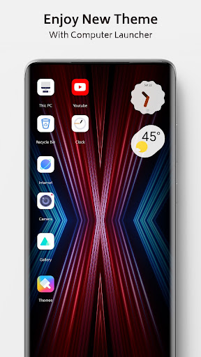 Android application Red Magic Theme For Launcher screenshort