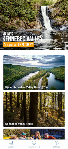 Android application Maine Kennebec Valley Explorer screenshort
