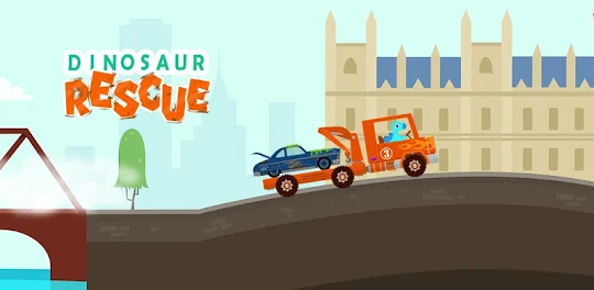 恐竜救出大作戦 - 子供と幼児のためのトラックゲーム