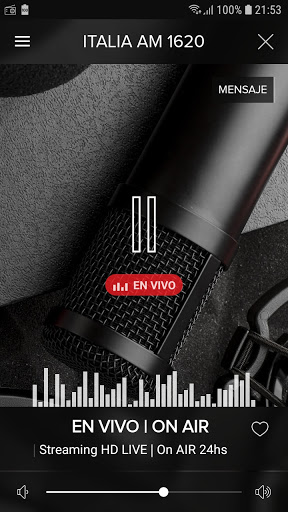 Android application Radio Italia AM 1620 screenshort