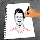 How To Draw Football Player icon