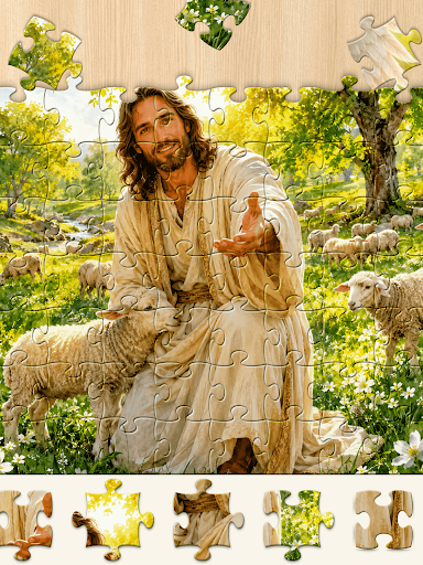 Bible Jigsaw Puzzle: Calm Game screenshot 13