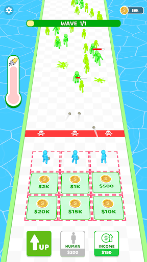 Android application Human Defense screenshort
