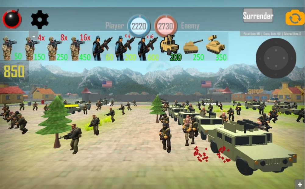 Captura 17 World War 3: Militia Wars RTS android