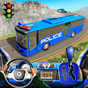 Télécharger Police Coach Bus Driving Sim Installaller Dernier APK téléchargeur