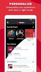 Download iHeart Radio, Music, Podcasts v5.12.2 (Latest Version) Free For Android 6