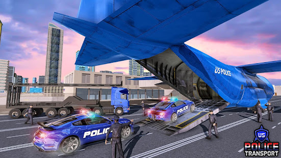 Police Robot Transport Plane 7.7 screenshots 1