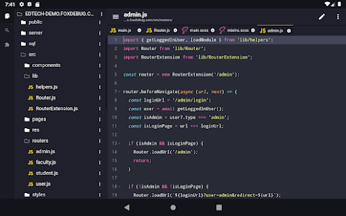 Acode - code editor | FOSS Screenshot