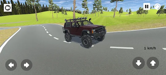 Off-Road 4x4 SUV Jeep Driving