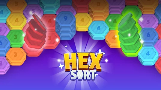 Pile hexa : jeu de tri