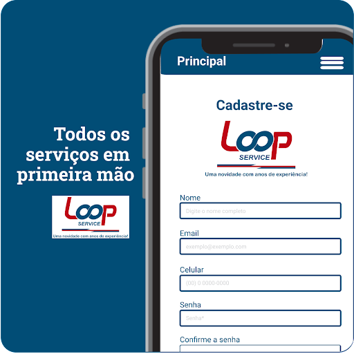 Loop Service - Cliente Screen 2