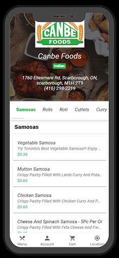 Canbe Foods Screen 2