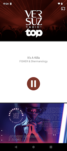 Android application VersuzRadioByTOP screenshort
