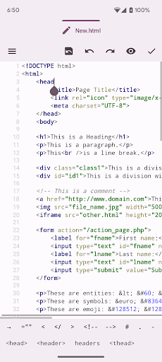 App preview