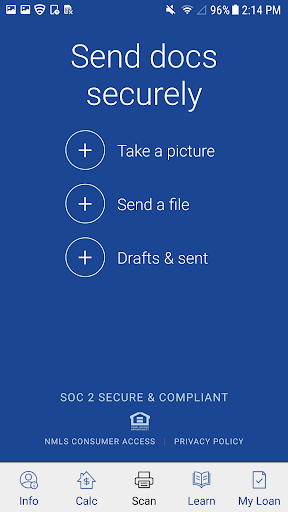Screenshot of HTLConnect