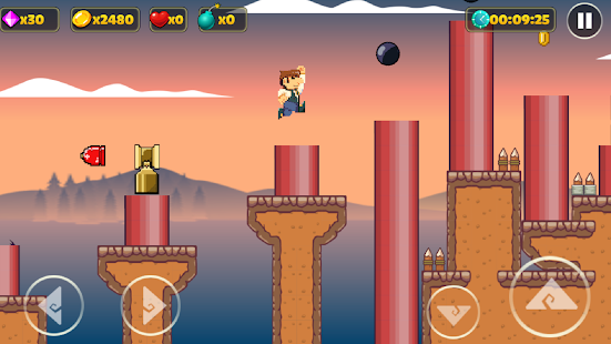 Super Pep's World - Run Game Screenshot