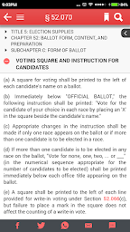 Texas Election Code 2019