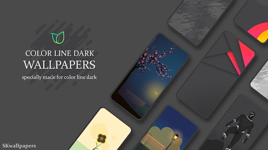Color Line DARK Icon Pack Apk [PAID] Download for Free 8
